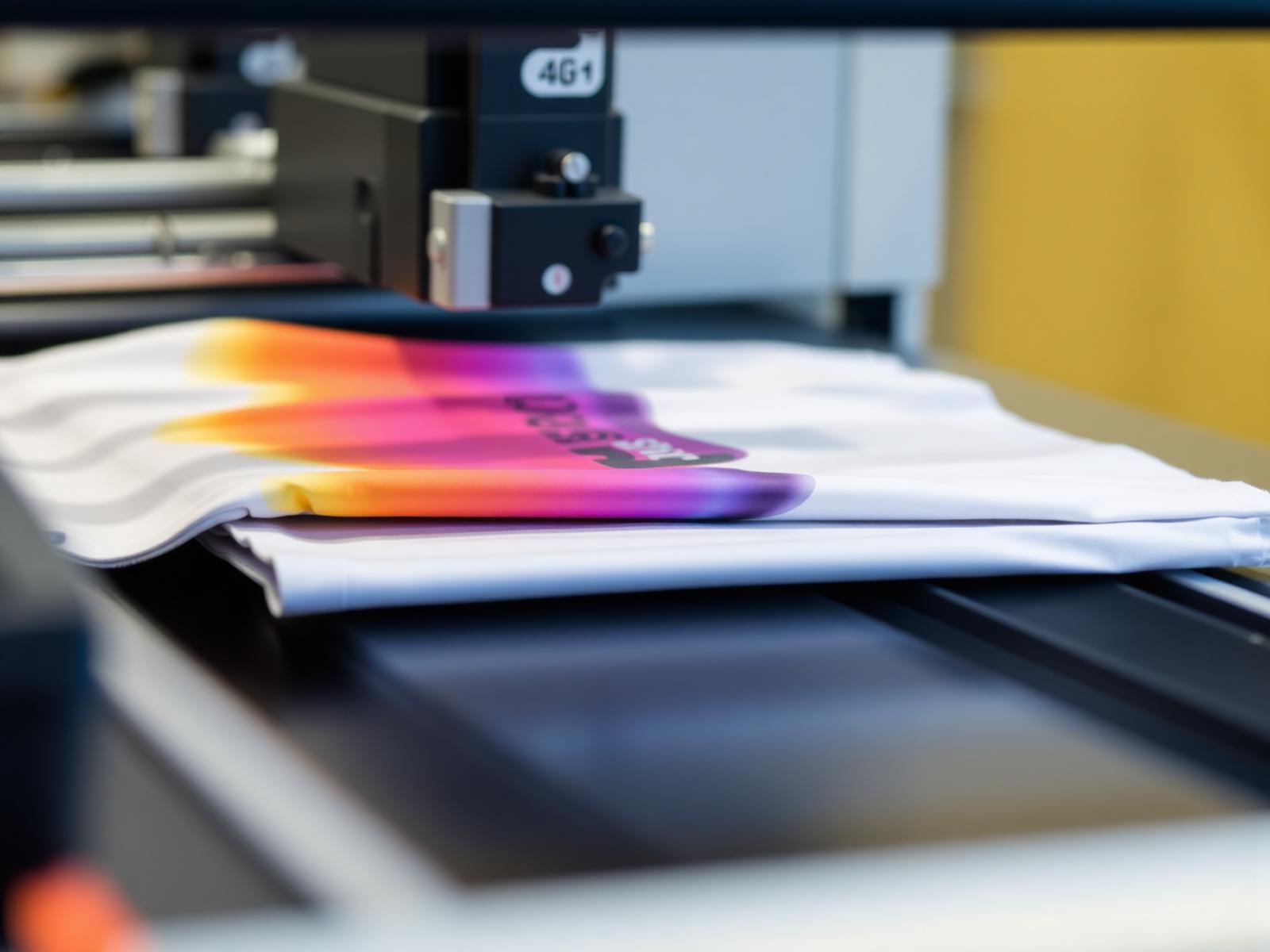 DTG Printing — visual preview